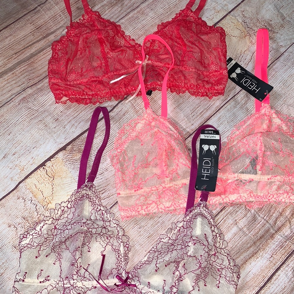 👙3-Heidi Klum bralettes👙3!🧶